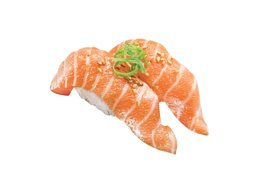 Garlic Ponzu Salmon* | Kura Revolving Sushi Bar