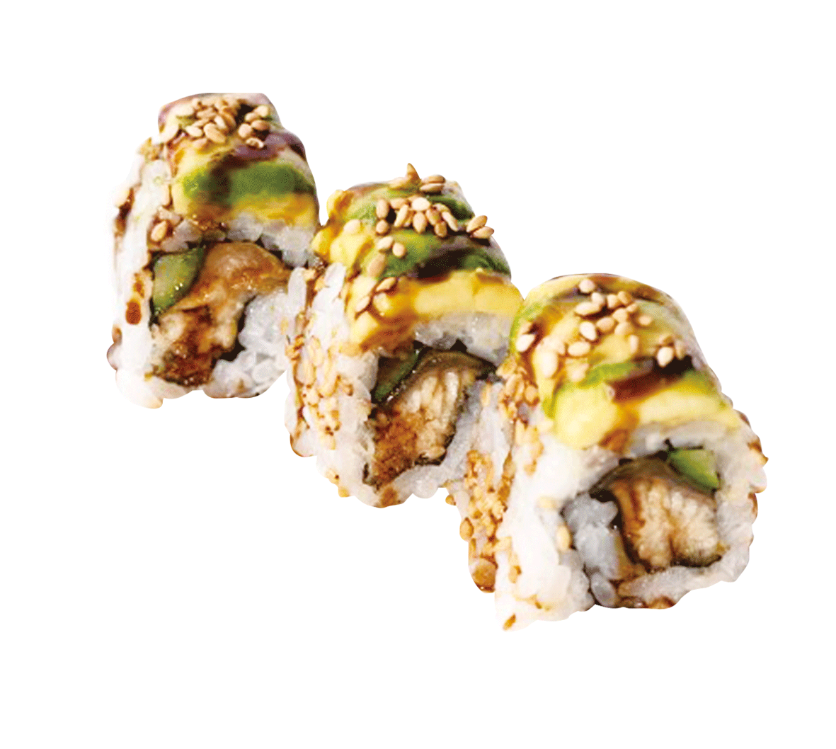 Caterpillar Roll (3pcs) Kura Revolving Sushi Bar - Main Image