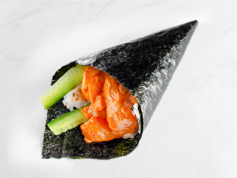 Spicy Yellowtail Hand Roll
