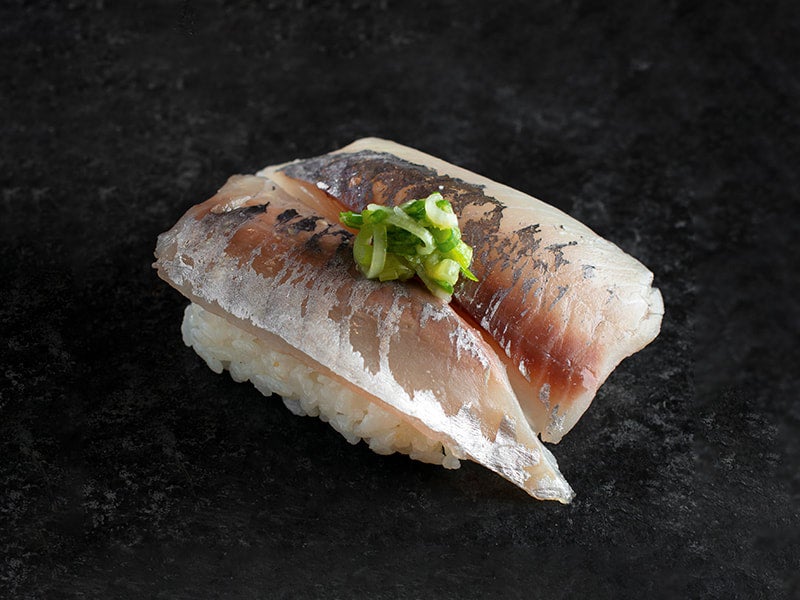 Kura Revolving Sushi Gashopon Sushi Block - Spanish Mackerel (NEW) Sealed